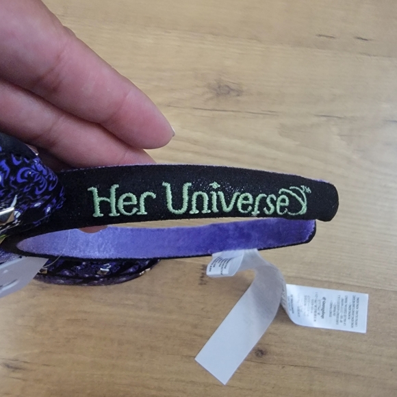 Disney Haunted Mansion Mickey Ears Headband Madame Leota Foolish - Picture 6 of 9